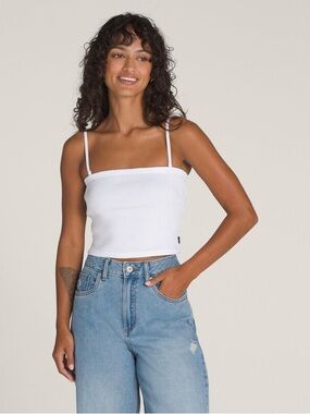 Vans Drew Rib Cropped Tube Top